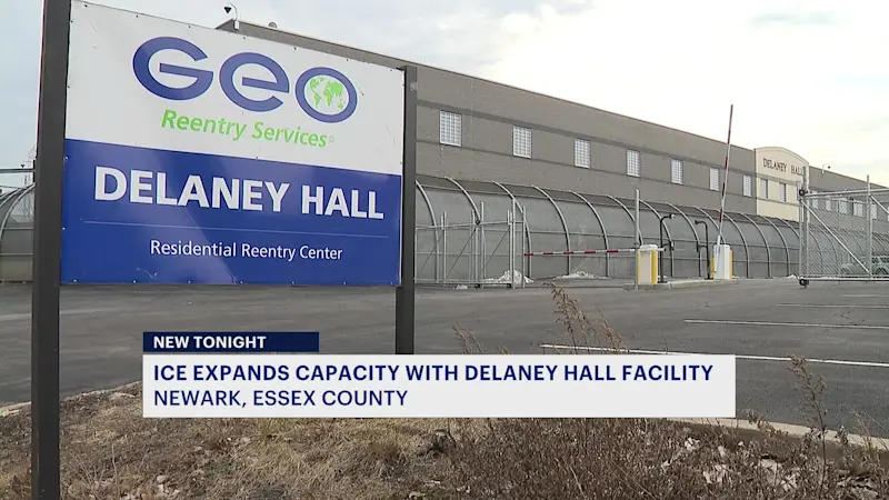 Story image: ICE: Newark’s Delaney Hall to reopen as immigration detention center