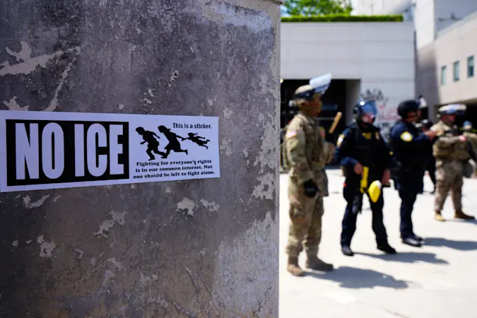 Story image: Judge says Trump illegally deployed National Guard to help with LA protests, must return control