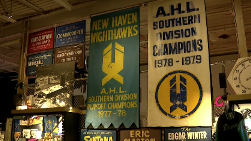 Story image: Lost in New Haven -- packed with artifacts and memorabilia--tells a bigger story