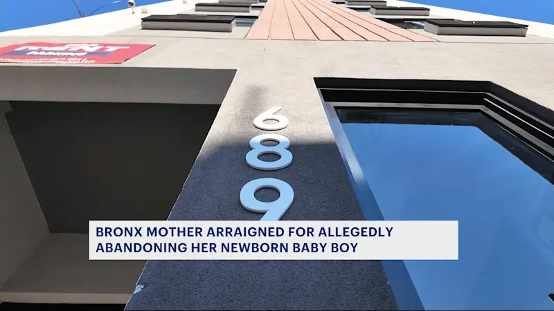 Story image: Bronx mother arraigned for abandoning newborn baby boy in Williamsbridge