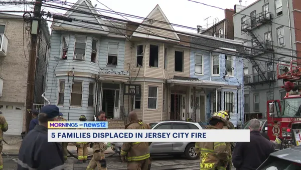 Red Cross: Jersey City fire displaces 18 people from 5 families 