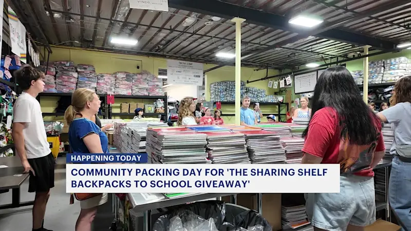 Story image: 15th annual Backpacks to School event helps Port Chester students in need