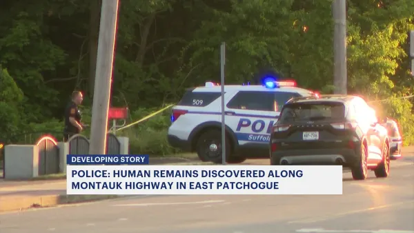 Police: Man charged with ‘concealment of corpse’ in connection to human remains found in East Patchogue