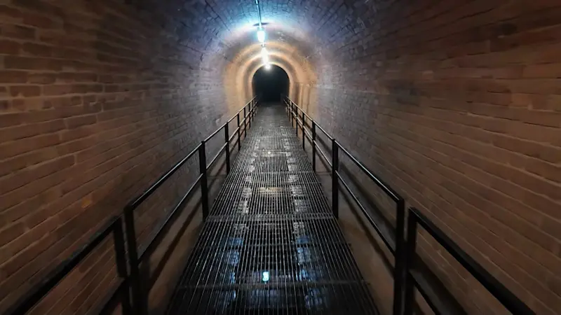 Story image: Road Trip Close To Home: Guided tour takes visitors underground inside Old Croton Aqueduct