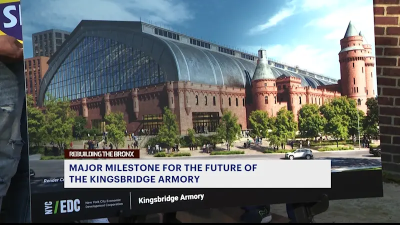 Story image: Rebuilding the Bronx: A 'historic agreement' made to redevelop the Kingsbridge Armory