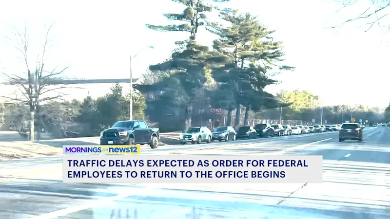 Story image: Traffic delays expected as order for federal employees to return to office begins