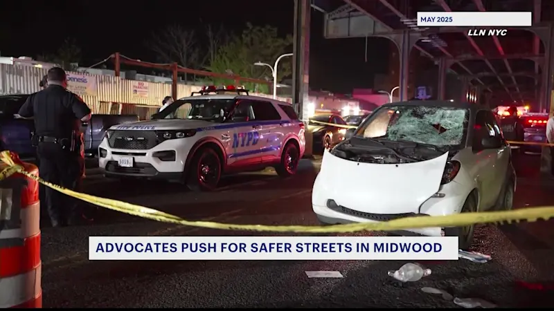 Story image: NYPD data: At least 3 people dead from traffic fatalities in Midwood this year