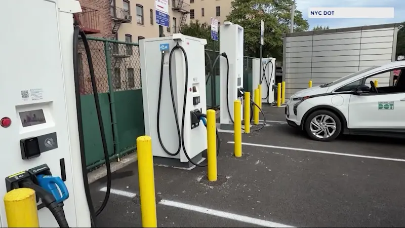 Story image: Bronx taxi drivers voice concerns over limited EV charging access