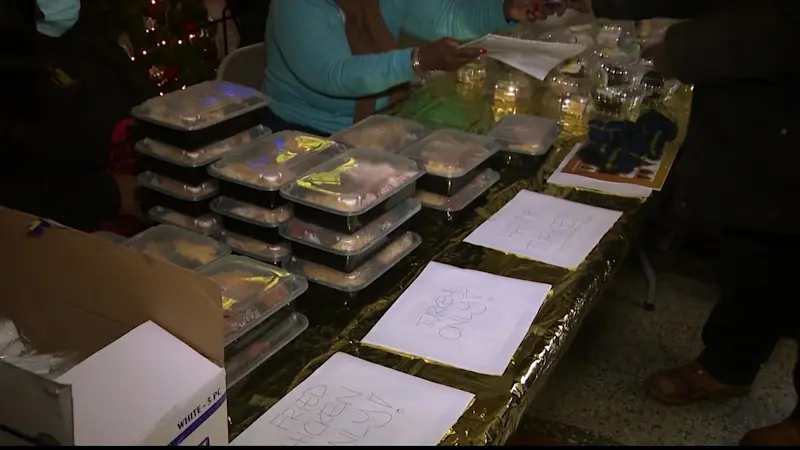 Story image: Bed-Stuy church feeds hundreds on Christmas