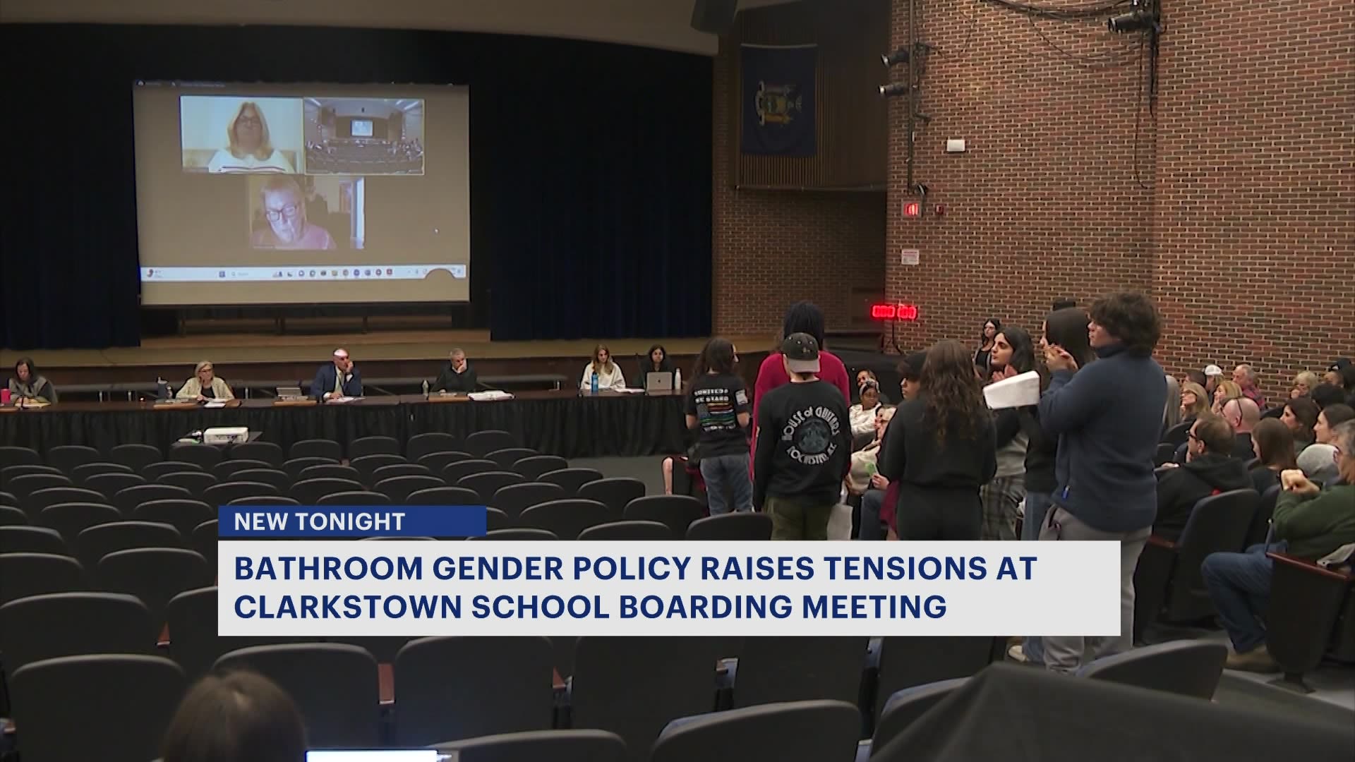 Clarkstown School Board holds meeting over gender expression bathrooms