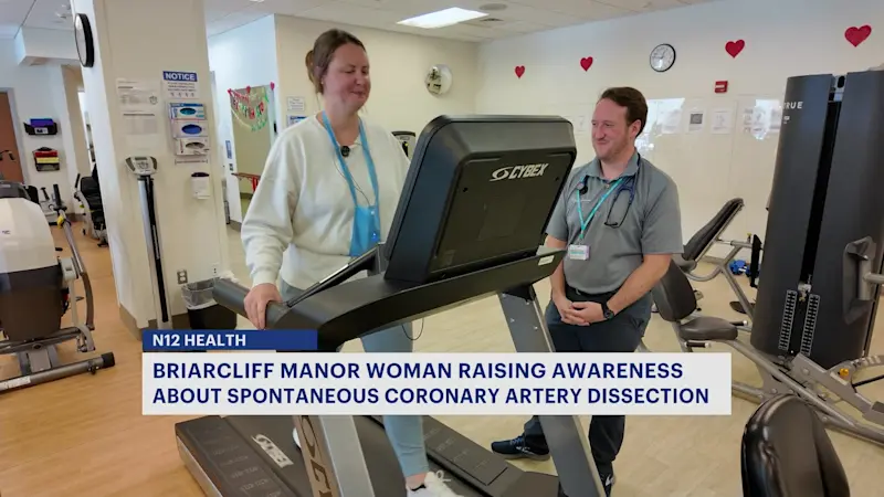 Story image: Briarcliff Manor mother raises awareness of medical condition known as SCAD