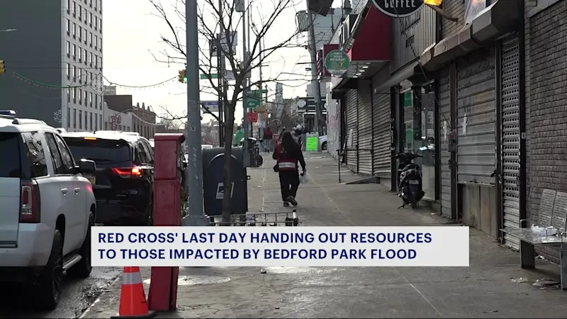 Story image: Challenges remain for Bedford Park residents following devastating water main break 