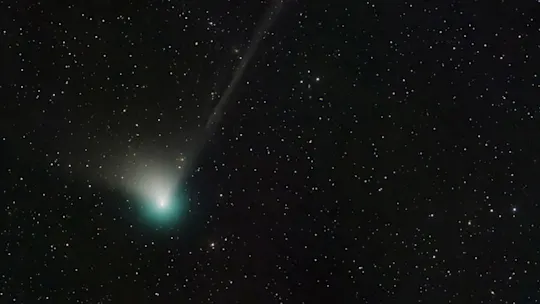 Comet last seen 50,000 years ago makes an appearance again