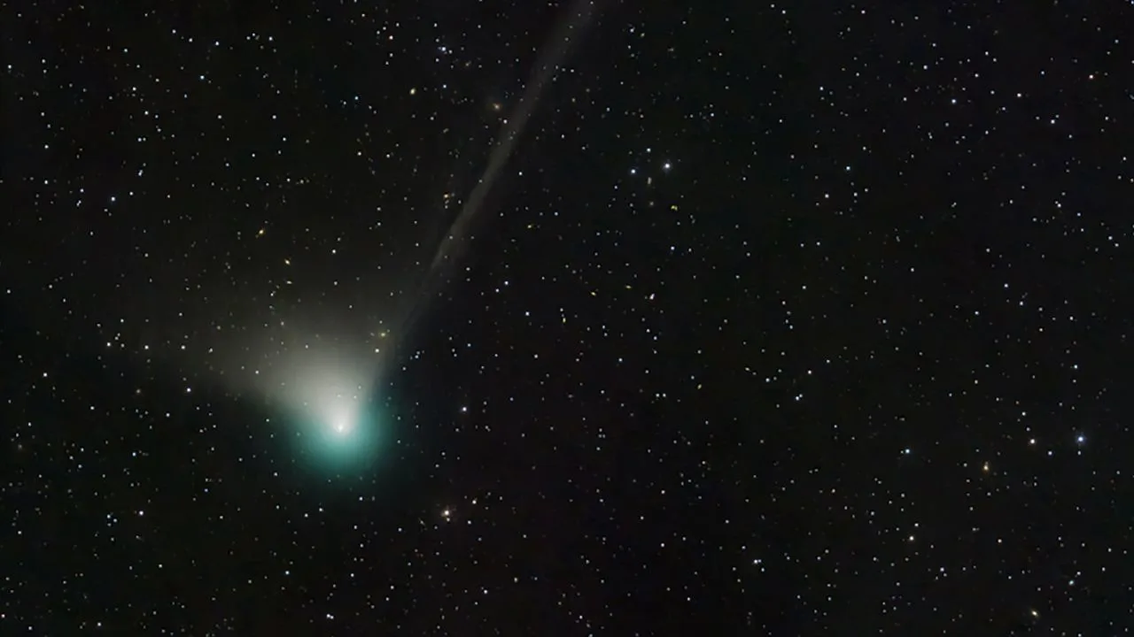 Comet last seen 50,000 years ago makes an appearance again