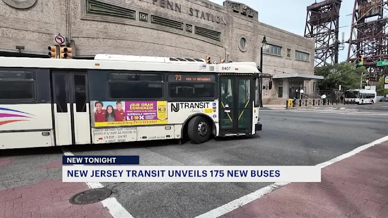 Story image: NJ Transit unveils 1 of 175 new buses to soon hit the streets 