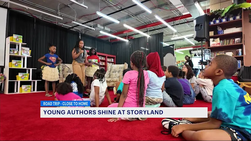 Story image: Highbridge book lounge inspires kids to read