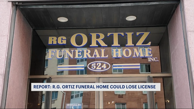 Story image: State Health Department: Bronx-based franchise Ortiz Funeral Home facing potential license revocation