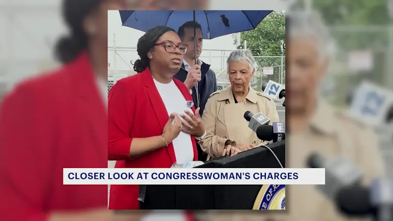 Story image: Democratic Rep. McIver charged with assault after skirmish at ICE center; federal charges dropped against Newark mayor