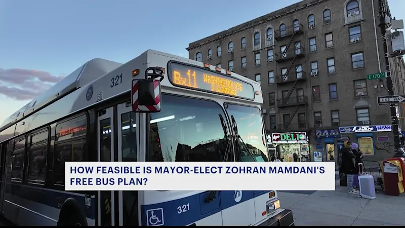 Story image: How feasible is Mayor-elect Zohran Mamdani's free bus plan?