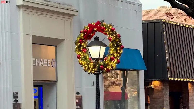 Story image: Pelham keeps 50-year wreath tradition alive with handcrafted rebuild by American Christmas