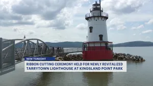 Ribbon-cutting ceremony held to mark Tarrytown Lighthouse $3.4 million restoration