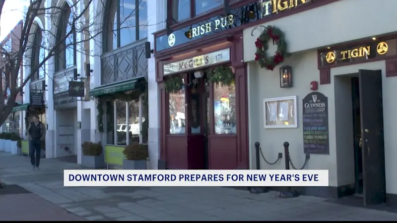 Story image: Downtown Stamford prepares for safe, fun New Year's Eve