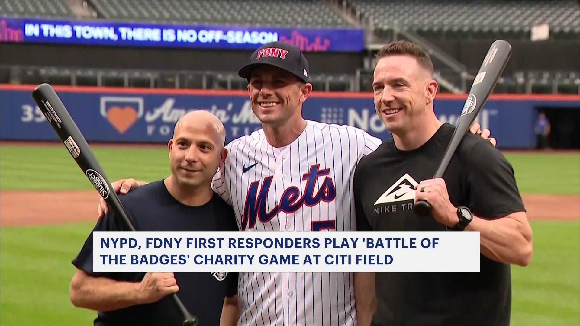 New York Mets FDNY vs. NYPD Battle of the Badges Increases