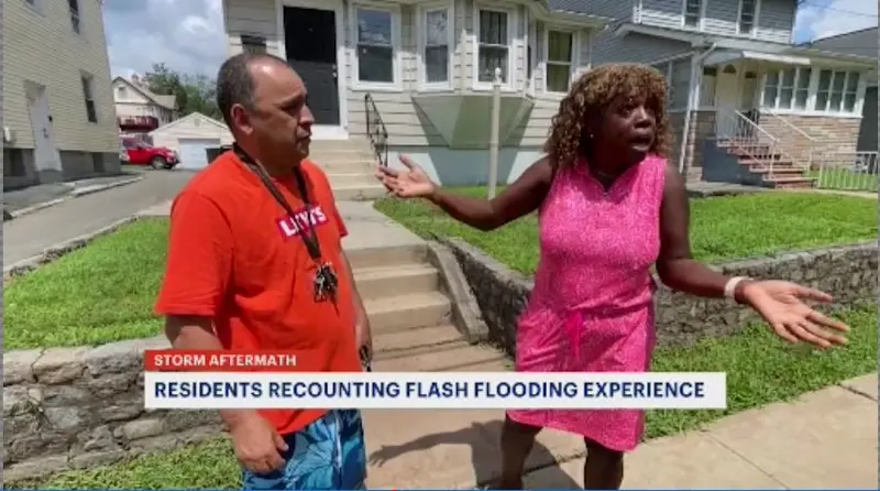 Story image: ‘It was very traumatic.’ Woman describes rescue from flooding in North Plainfield
