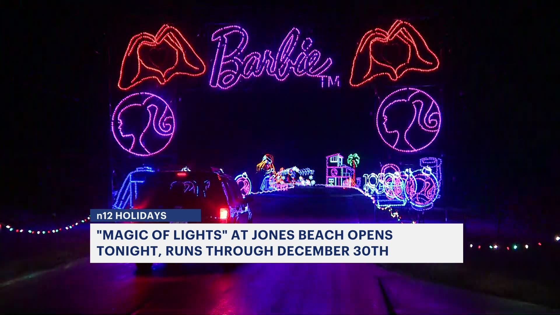 Magic of Lights opens at Jones Beach