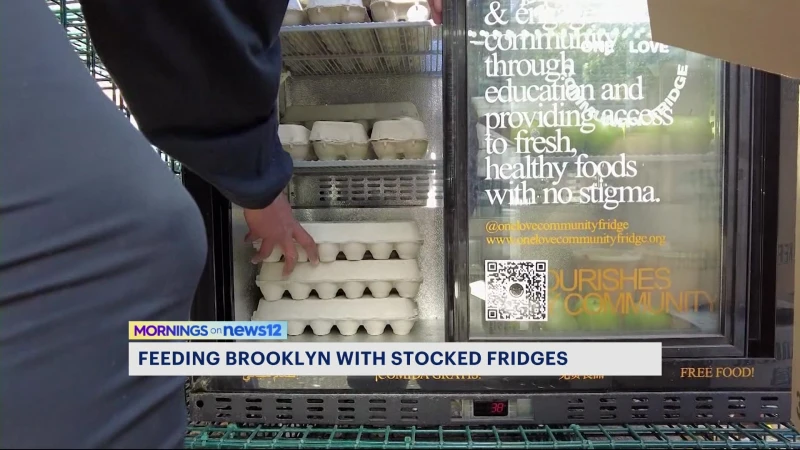 Story image: Access to Fresh Food: One Love Community Fridge aims to combat food insecurity in Brooklyn