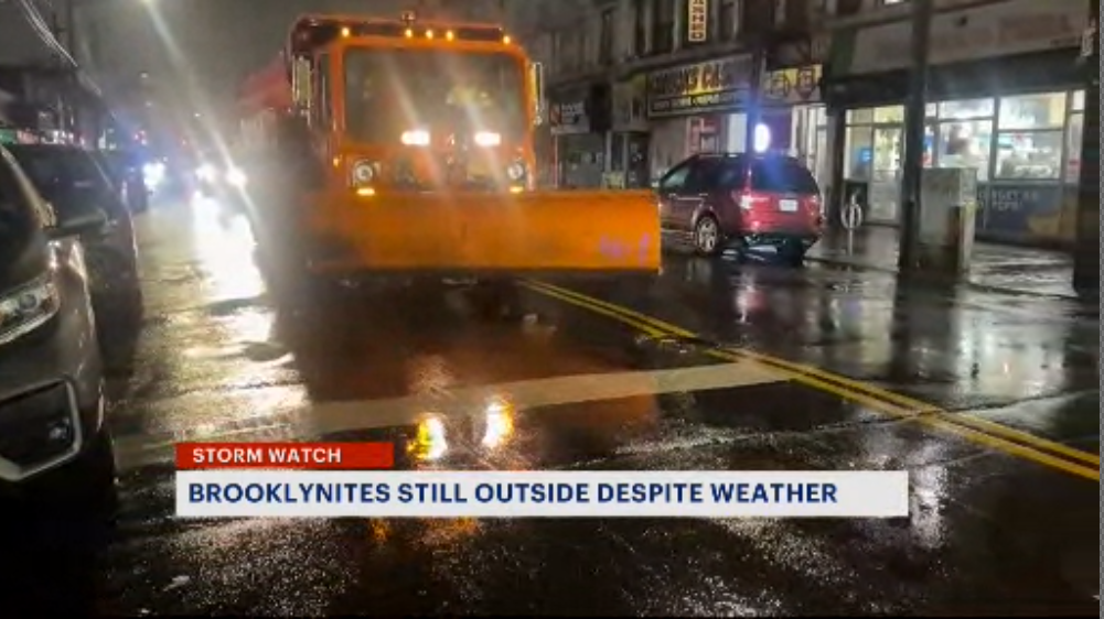 Tracking the storm Monitoring the weather conditions in Canarsie