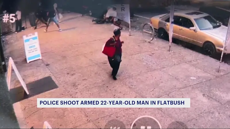 Story image: Man injured in police-involved shooting in Flatbush; police seek additional suspect