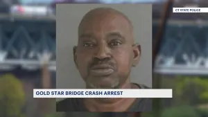 Police: New London man arrested for Gold Star Bridge crash in 2023