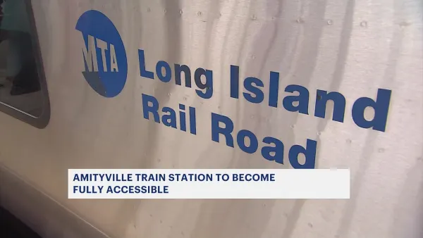 Amityville train station to become fully accessible today  