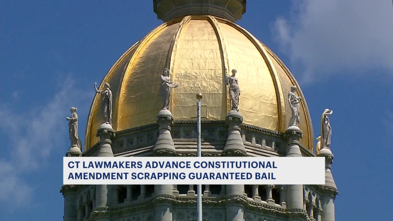 Story image: CT lawmakers advance constitutional amendment scrapping guaranteed bail
