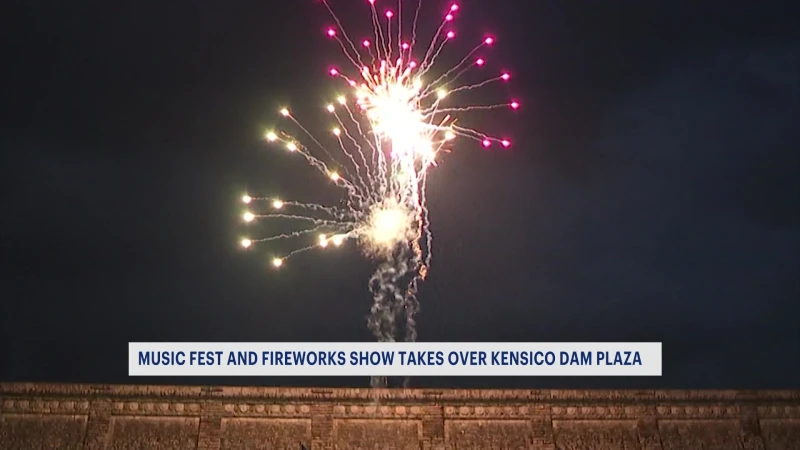 Story image: Fourth of July celebrations held near the Kensico Dam 