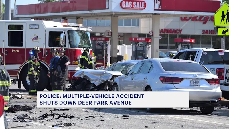 Story image: Deer Park roadway reopens following multivehicle crash