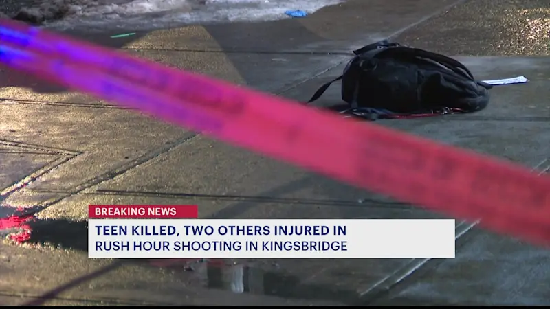Story image: Teen killed, two others injured in rush hour shooting in Kingsbridge