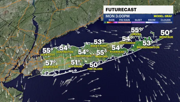 Sun returns today with highs in the 60s