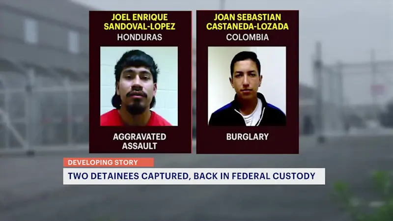 Story image: Officials increase reward for missing ICE detainees to $25,000