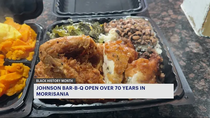 Story image: Black-owned and operated Johnson's Bar-B-Q serving Bronx community for over 7 decades