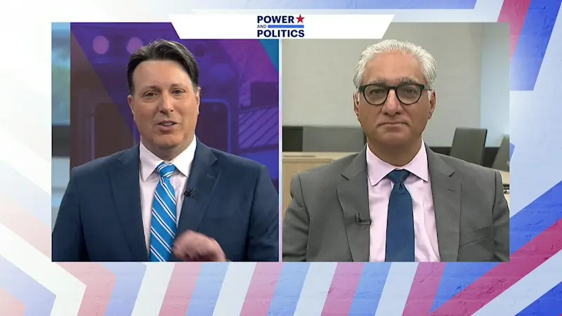 Story image: Power & Politics: 1:1 with NJ Transit CEO Kris Kolluri ahead of potential strike; Sen. Booker on Newark airport woes