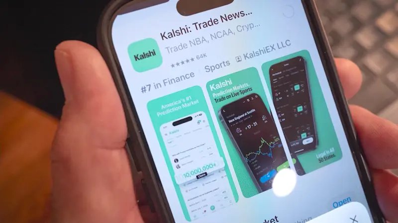 Story image: New York sues prediction market platform Kalshi alleging ‘illegal gambling operation’
