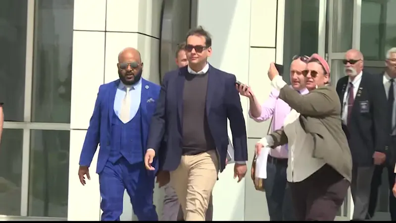 Story image: Trump says he has commuted sentence of former US Rep. George Santos in federal fraud case