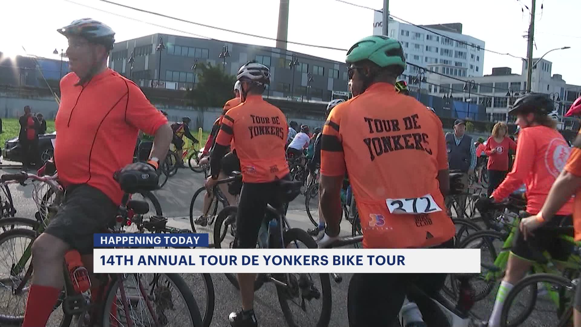 Hundreds of bikers hit the streets for 14th annual Tour de Yonkers