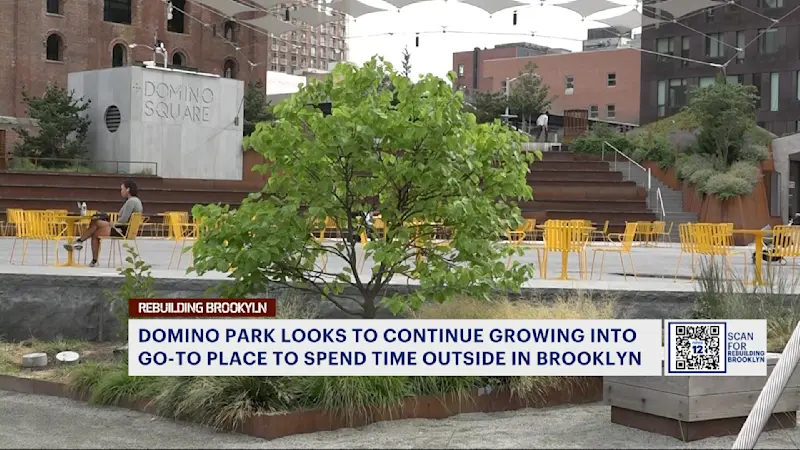 Story image: Domino Park looks to continue growing as go-to for outdoor area in Brooklyn