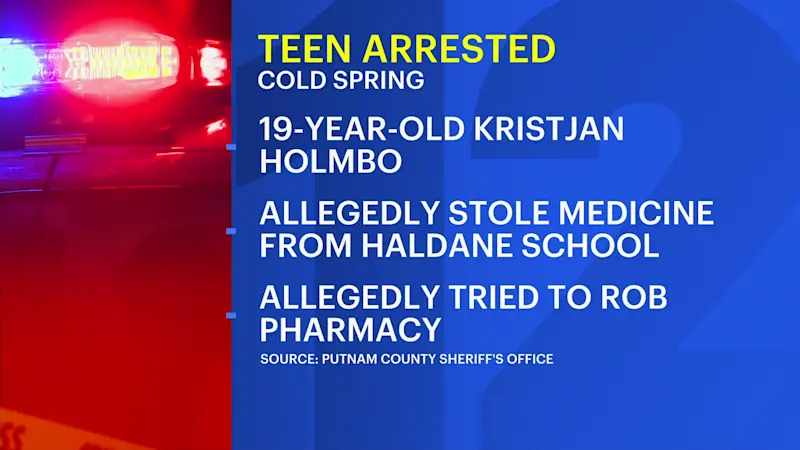 Story image: Putnam County teen accused of breaking into school to steal prescription medications