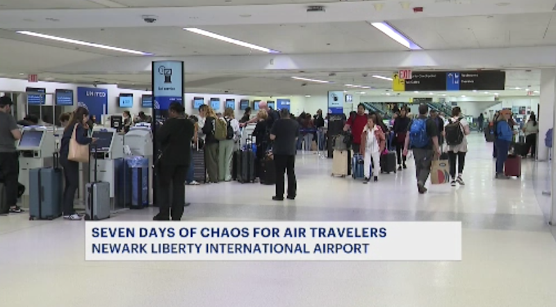 Story image: Hiring incentives and new technology: Sec. Duffy’s plan to fix Newark’s air traffic issues amid mounting delays