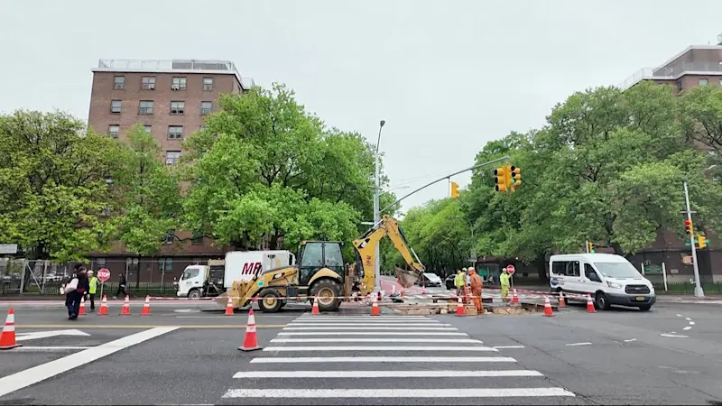Story image: Rosedale Avenue construction noise bothers residents