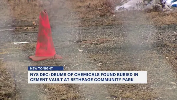 State DEC: Drums of chemicals found buried in Bethpage park that formerly was Grumman dumping ground 